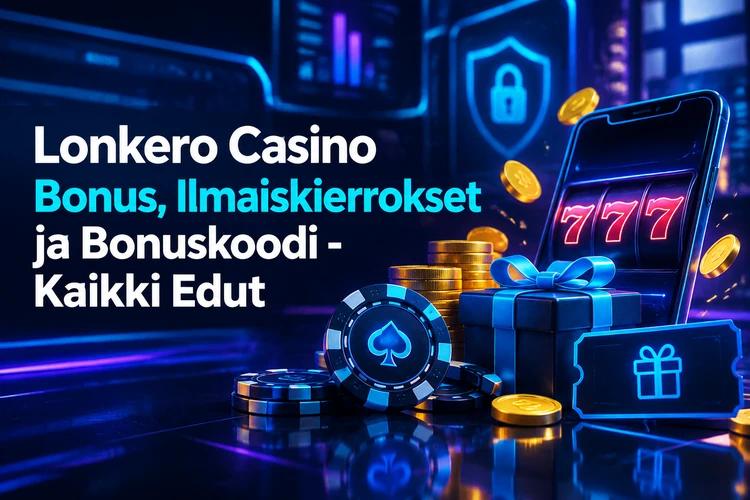 Lonkero Casino Bonus, Ilmaiskierrokset ja Bonuskoodi - Kaikki Edut