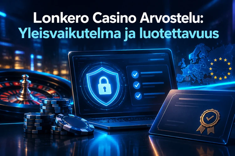 Lonkero Casino Arvostelu: Yleisvaikutelma ja luotettavuus