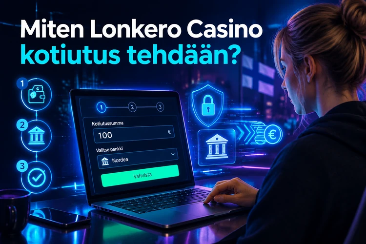 Miten Lonkero Casino kotiutus tehdään?
