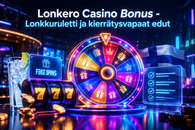 Lonkero Casino Bonus - Lonkkuruletti ja kierrätysvapaat edut